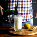 Impressionism Frosted Beer Mug Set